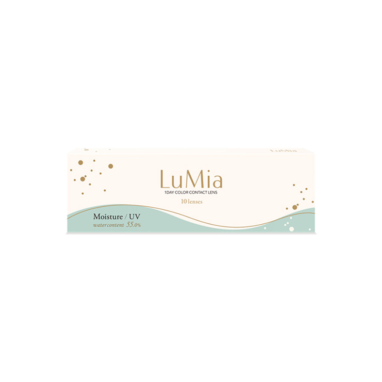LuMia Moisture 1-Day color contact lens #Brunette olive日抛美瞳深褐绿｜10 Pcs