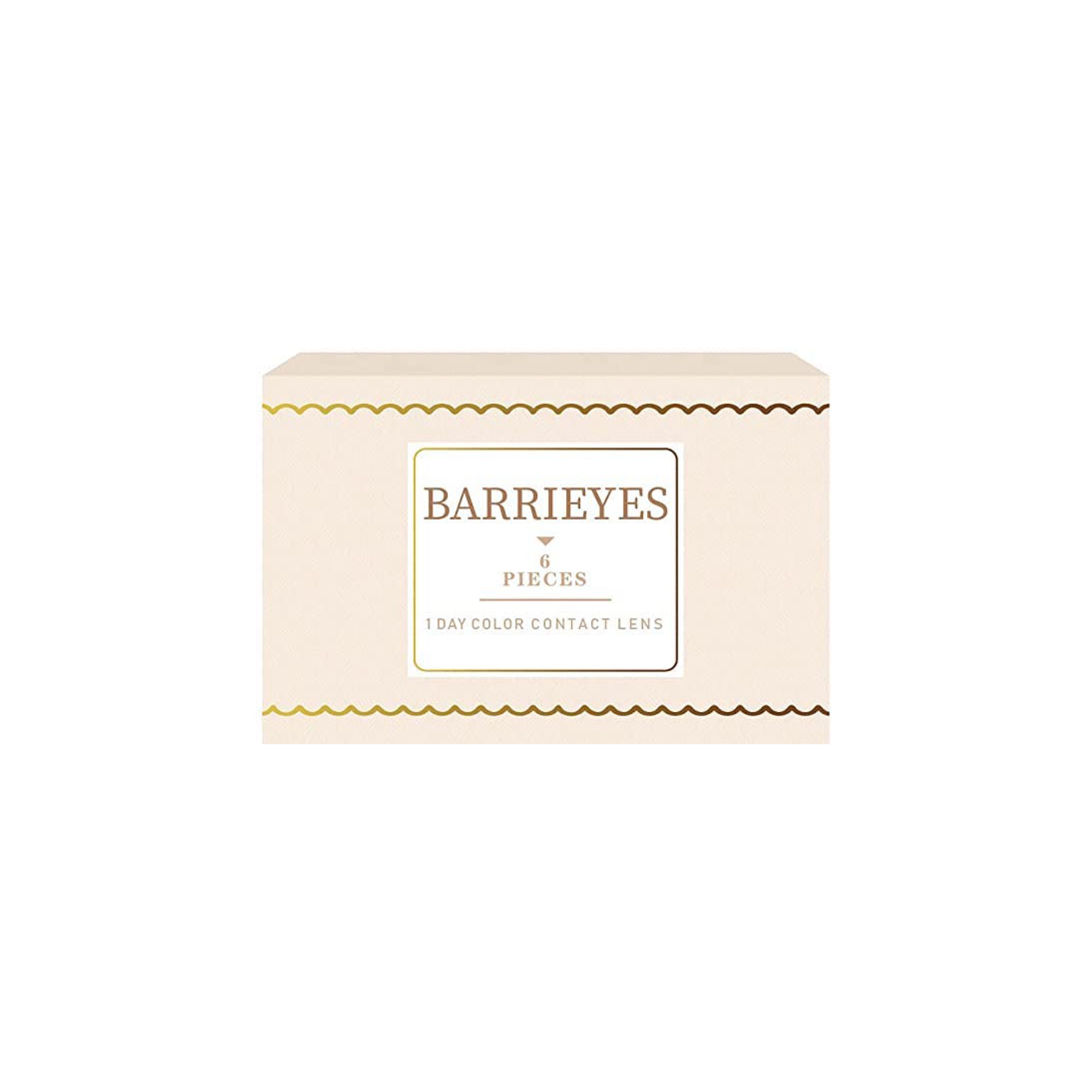 Barrieyes 1-Day color contact lens #Iris beige日抛美瞳米黄棕｜6 Pcs