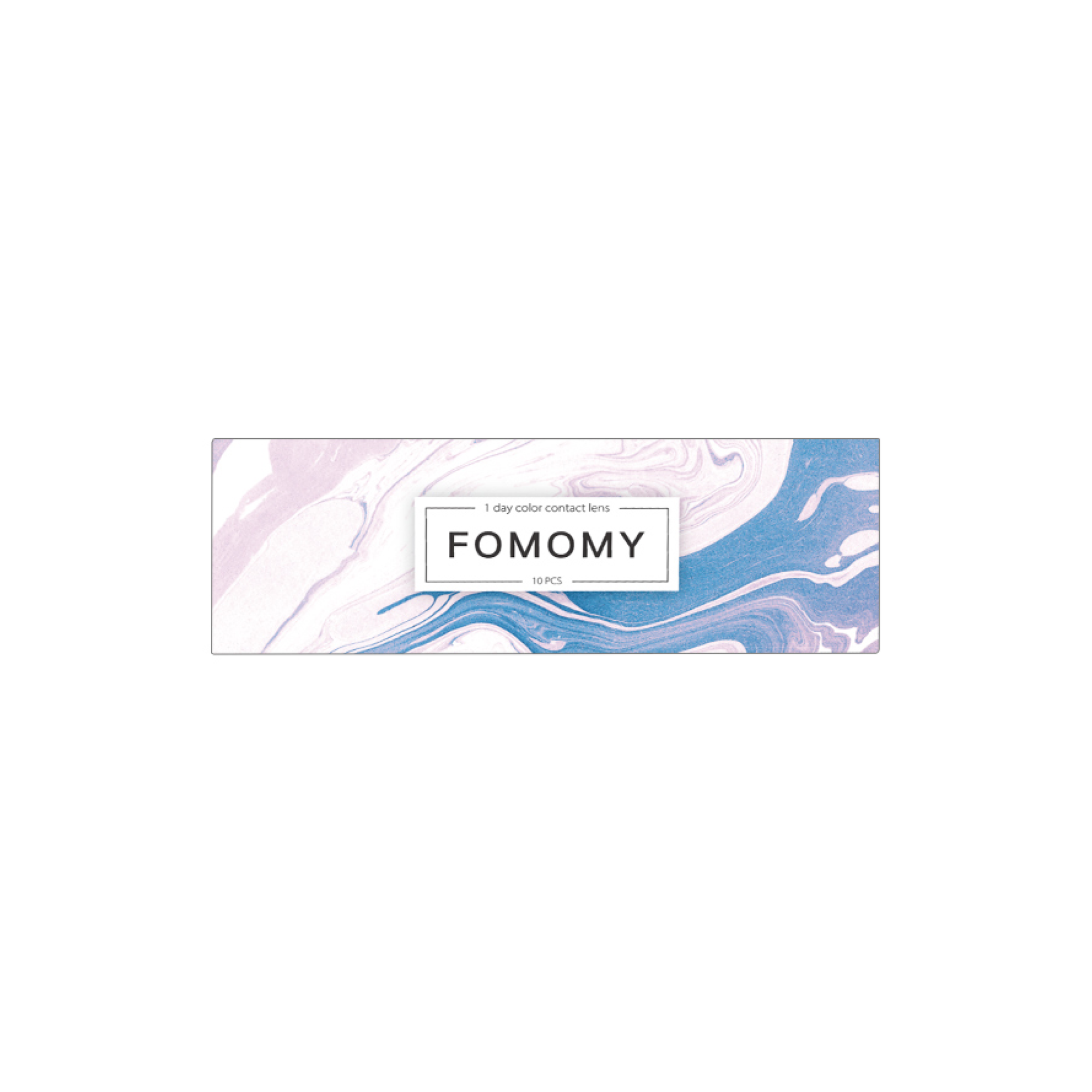 Fomomy 1-Day color contact lens #Mix gray日抛美瞳混血灰｜10 Pcs