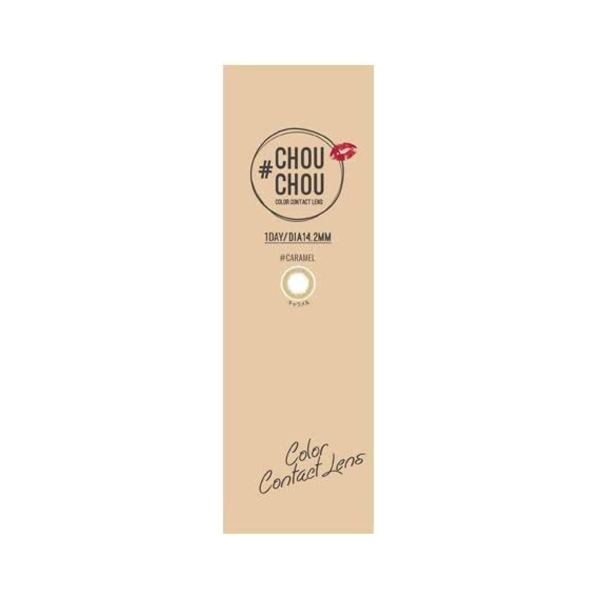 Chouchou 1-Day color contact lens #Caramel日抛美瞳焦糖棕｜10 Pcs