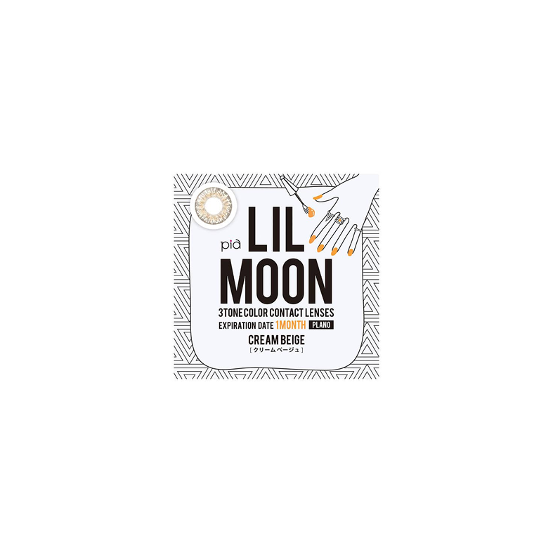 Lilmoon 1-Month color contact lens #Cream beige月抛美瞳奶油棕｜1 Pcs