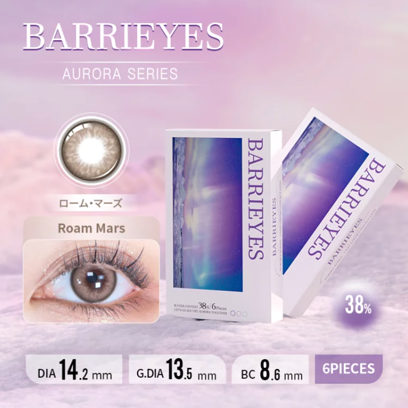 Barrieyes 1-Day color contact lens #Roam mars日抛美瞳漫游火星｜6 Pcs