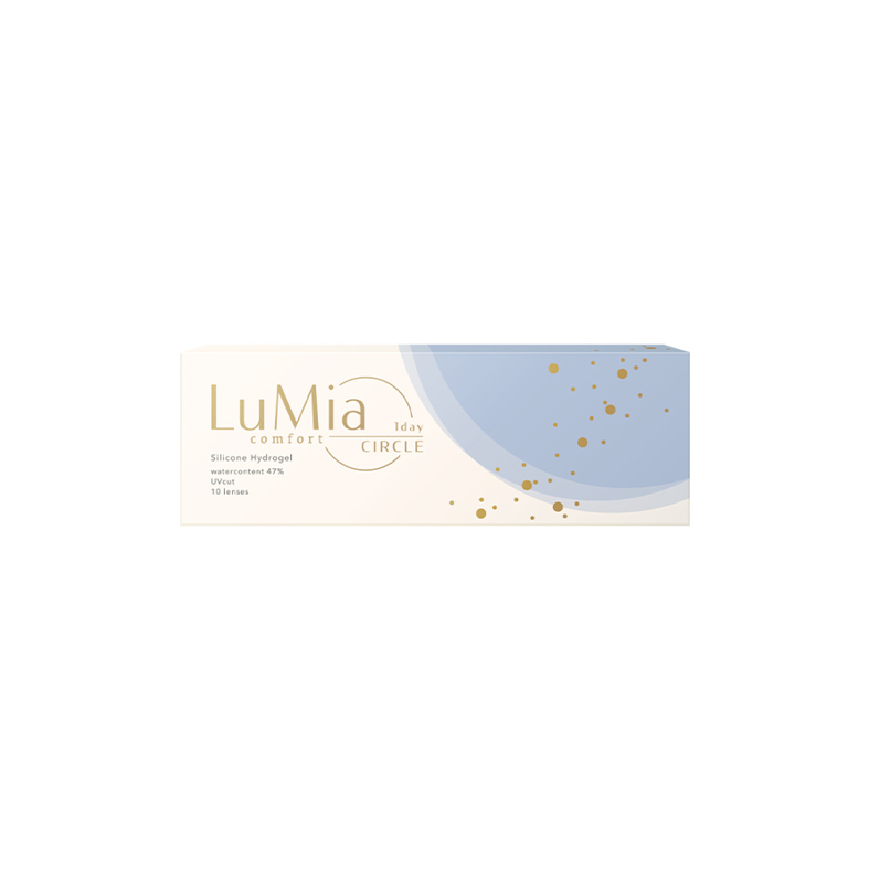 LuMia Comfort circle 1-Day color contact lens #Loose black日抛美瞳慵懒黑｜10 Pcs