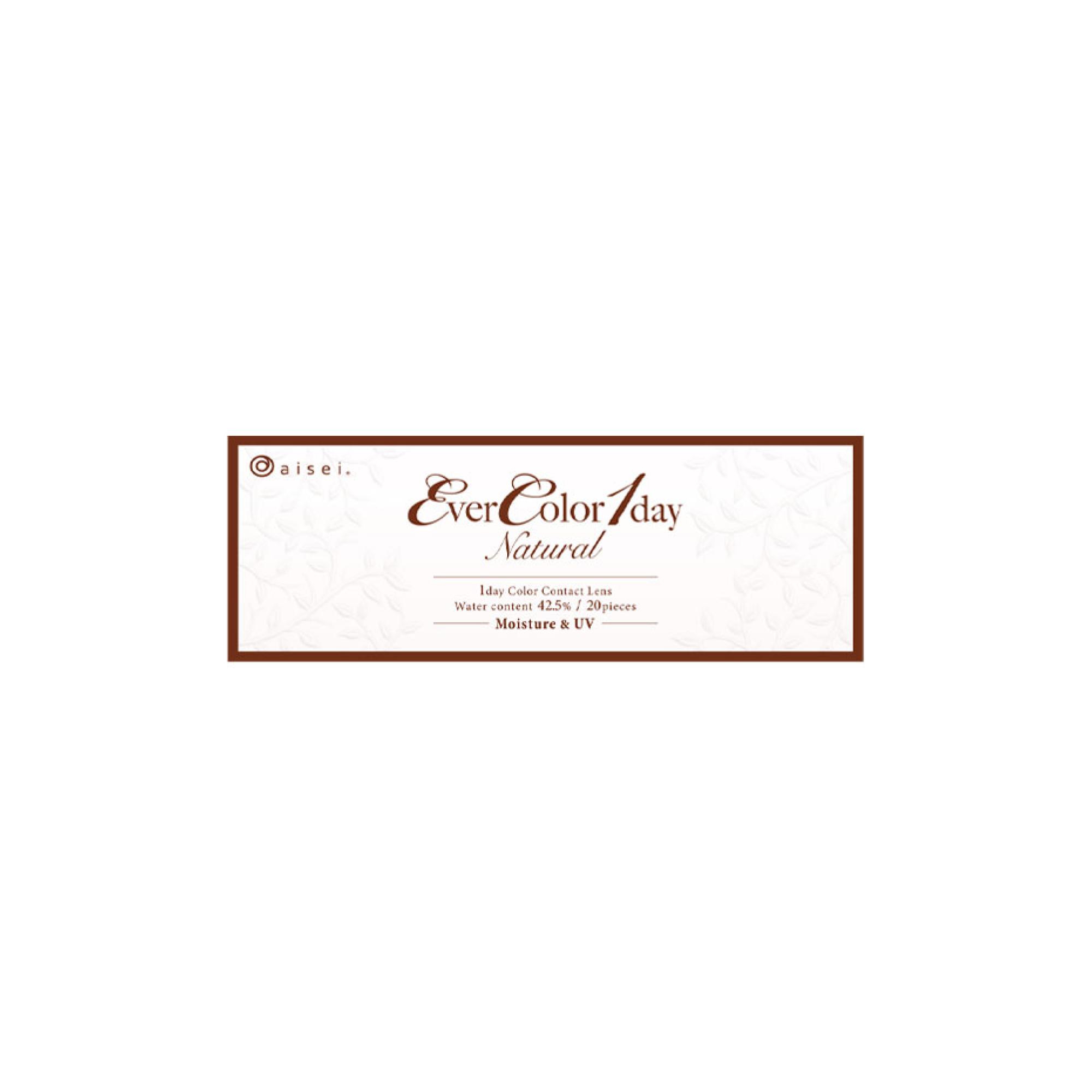Evercolor natural 1-Day color contact lens #Smooth coral日抛美瞳珊瑚粉｜20 Pcs