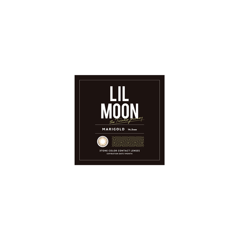 Lilmoon 1-Month color contact lens #Marigold月抛美瞳菊橙棕｜1 Pcs