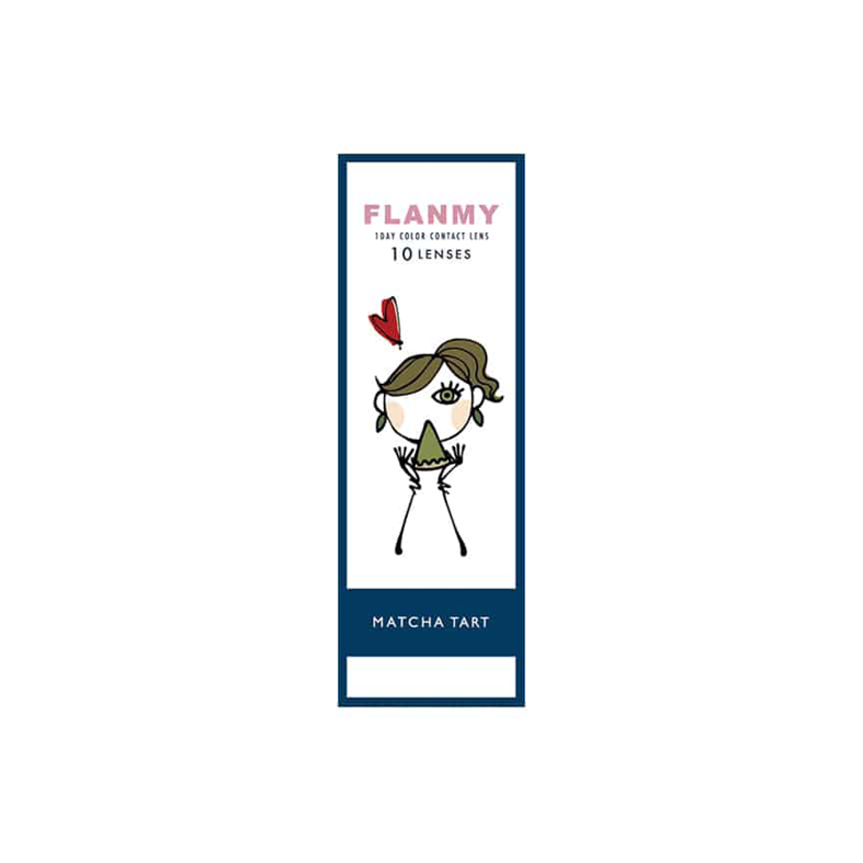Flanmy 1-Day color contact lens #Matcha tart日抛美瞳京都抹茶派｜10 Pcs