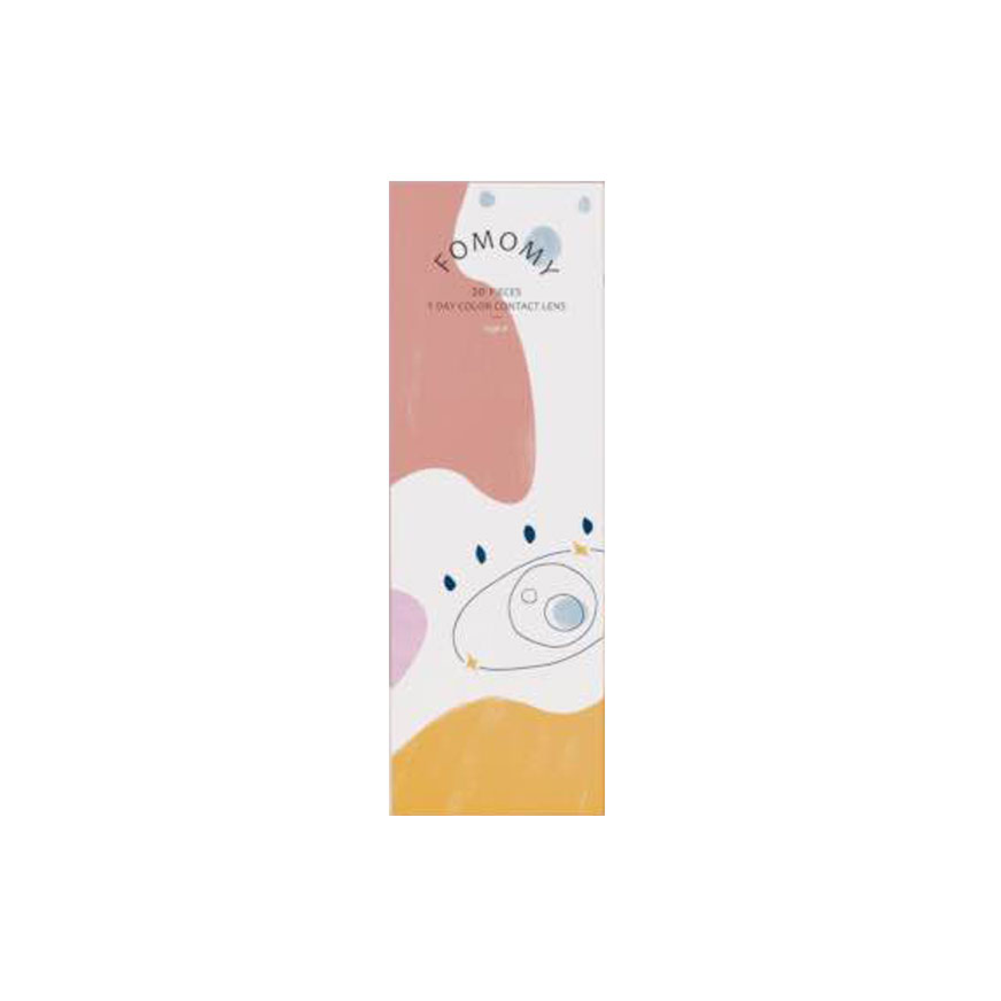 Fomomy 1-Day color contact lens #Light olive日抛美瞳氧气绿｜20 Pcs
