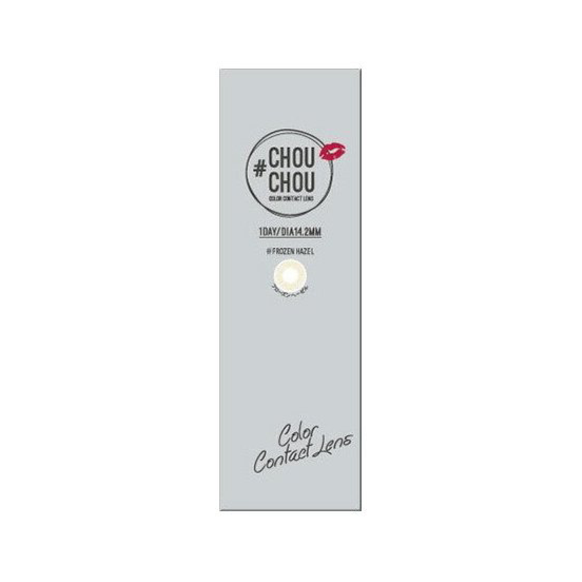Chouchou 1-Day color contact lens #Frozen hazel日抛美瞳冰榛仁｜10 Pcs