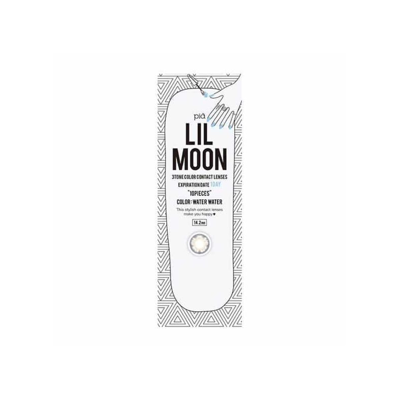 Lilmoon 1-Day color contact lens #Water water日抛美瞳水蓝灰｜10 Pcs