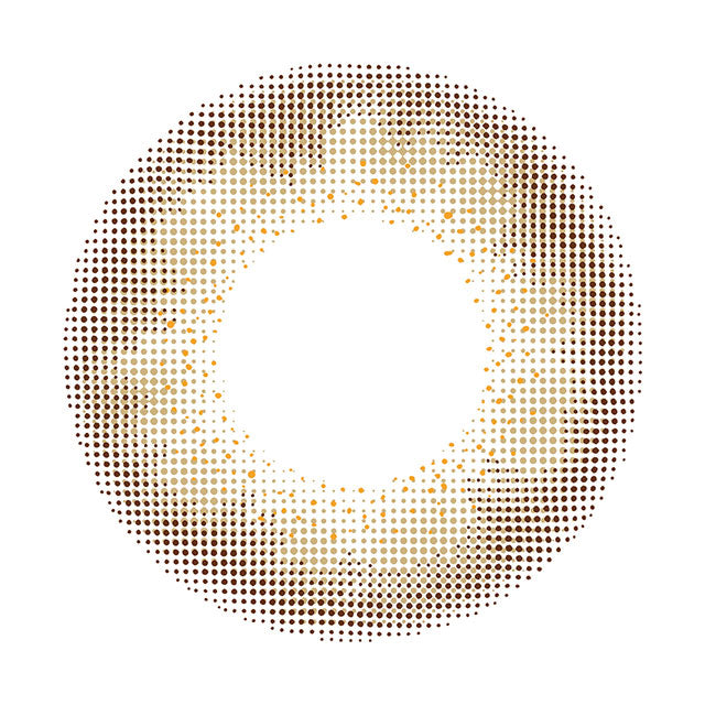Lilmoon 1-Day color contact lens #Rusty beige日抛美瞳暗褐棕｜10 Pcs