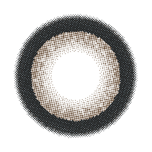 Flurry 1-Day color contact lens #Ring dark brown日抛美瞳随性喵星人｜10 Pcs